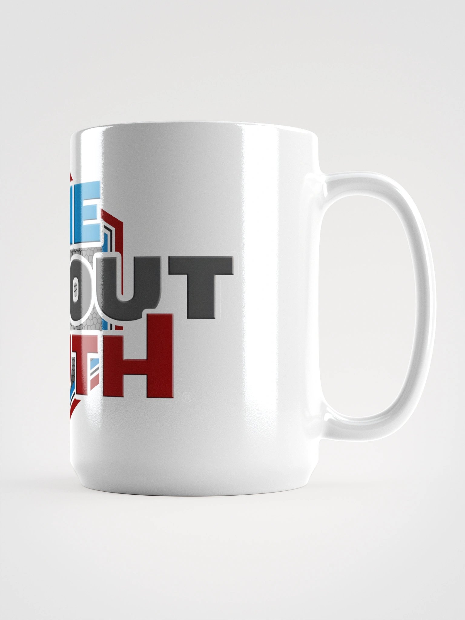 TFOT Red Hex White Shield Mug product image (3)