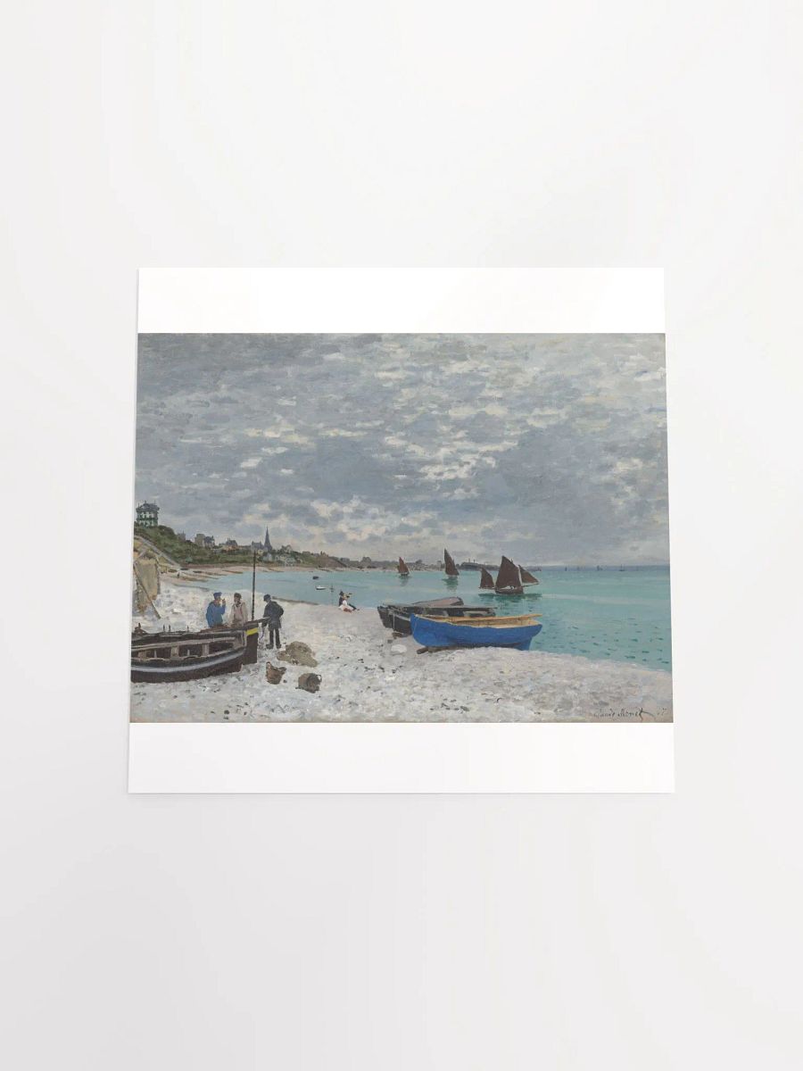 The Beach at Sainte-Adresse by Claude Monet product image (4)