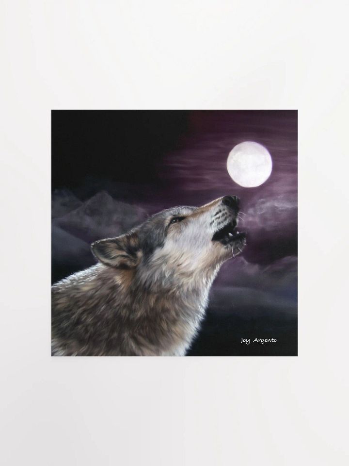 Howling at the Moon Print product image (1)