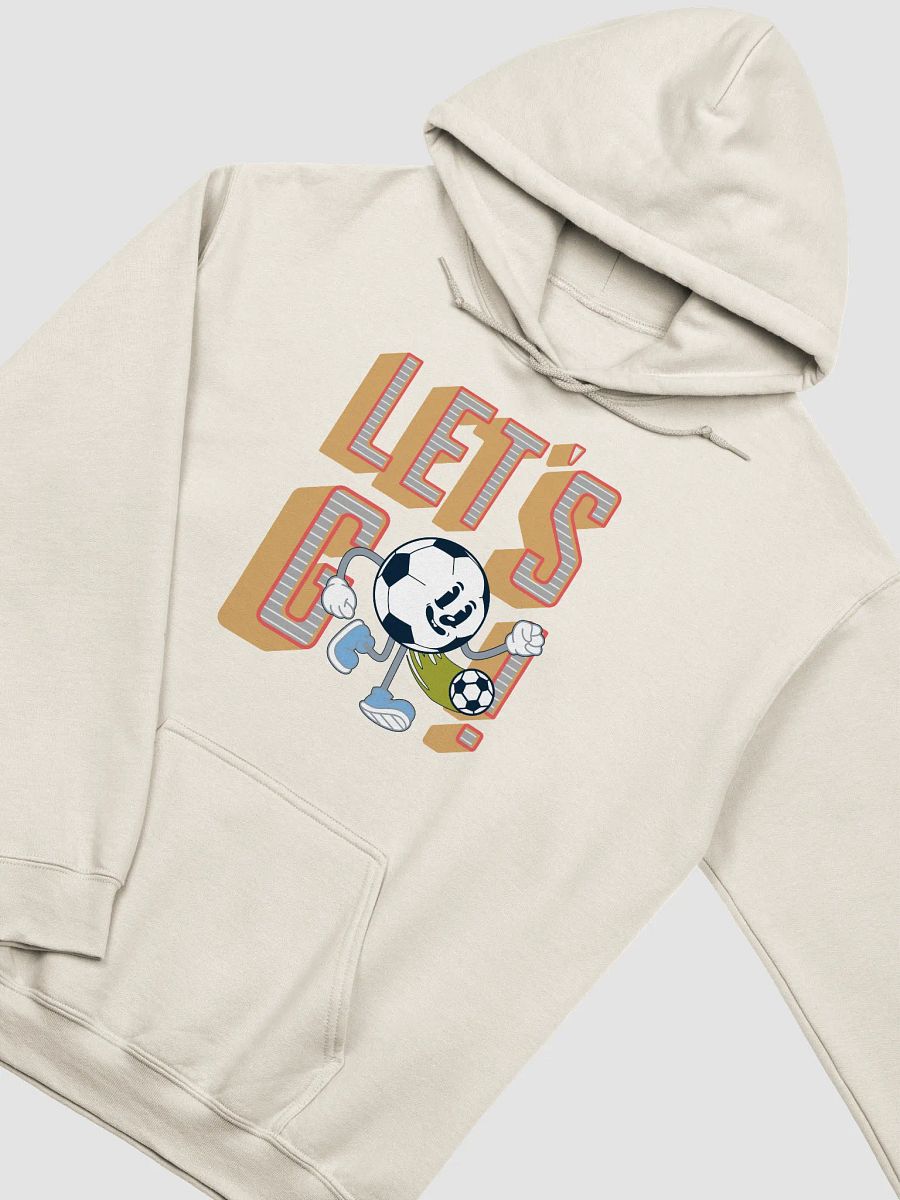 Lets Go Mascot Soccer Ball Hoodie product image (2)