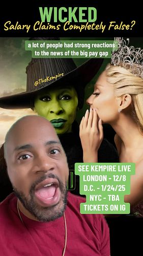 Universal denies the rumors of Cynthia Erivo & Ariana Grande pay gap! #wicked #wickedthemusical #wickedmovie #cynthiaerivo #a...