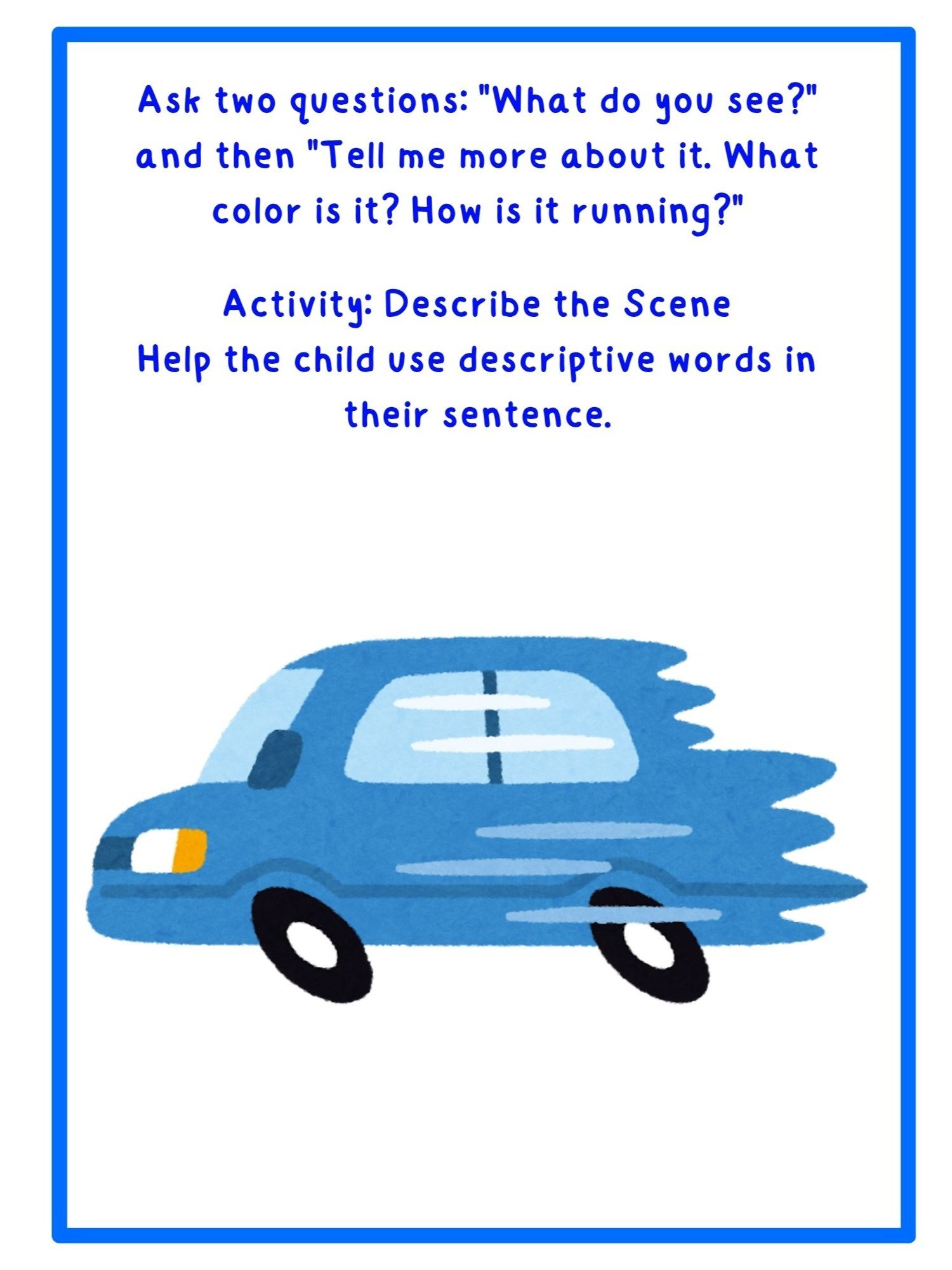 Picture Description Worksheets product image (4)