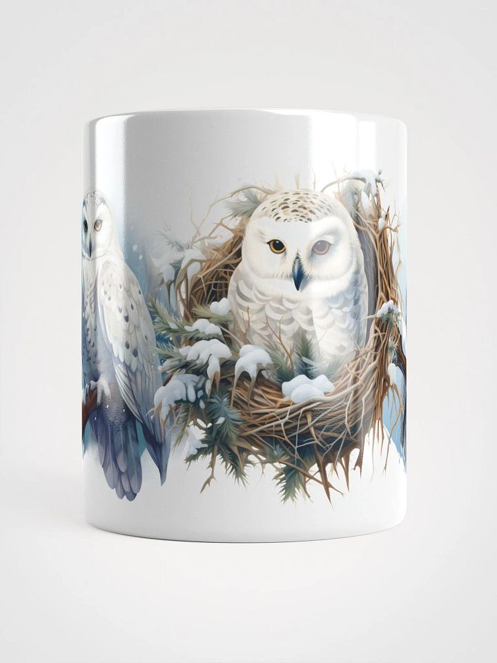 Snowy Owl Wonderland Mug product image (2)