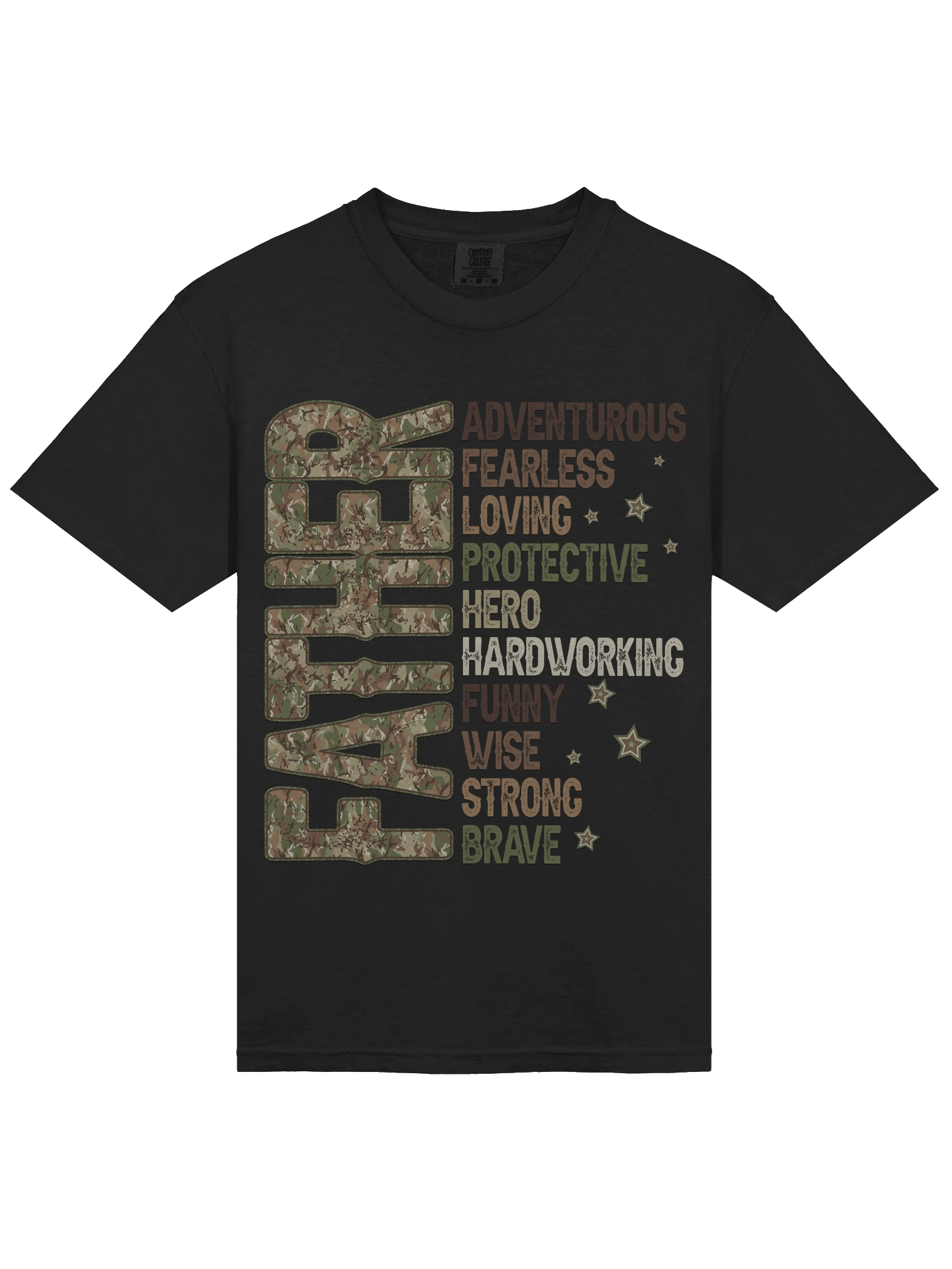 Fatherhood Definition Camo Tee product image (4)