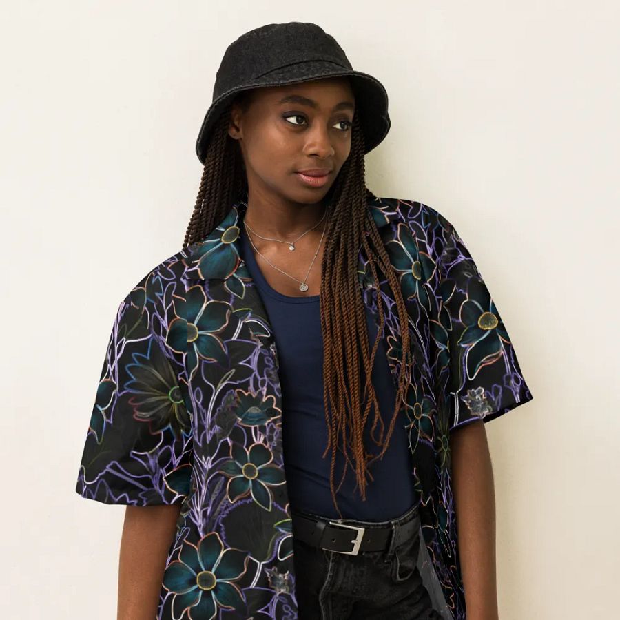 Trippy Florals in Multicolor/Hawaiian Shirt by Sublicolor product image (6)