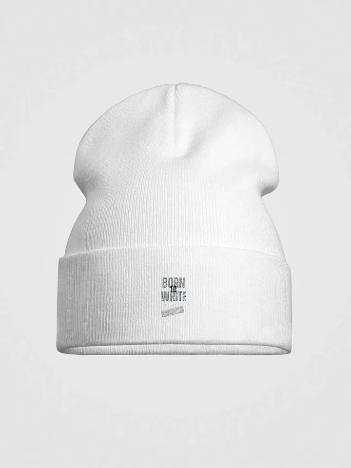 Born to Write Otto Knit Beanie product image (1)