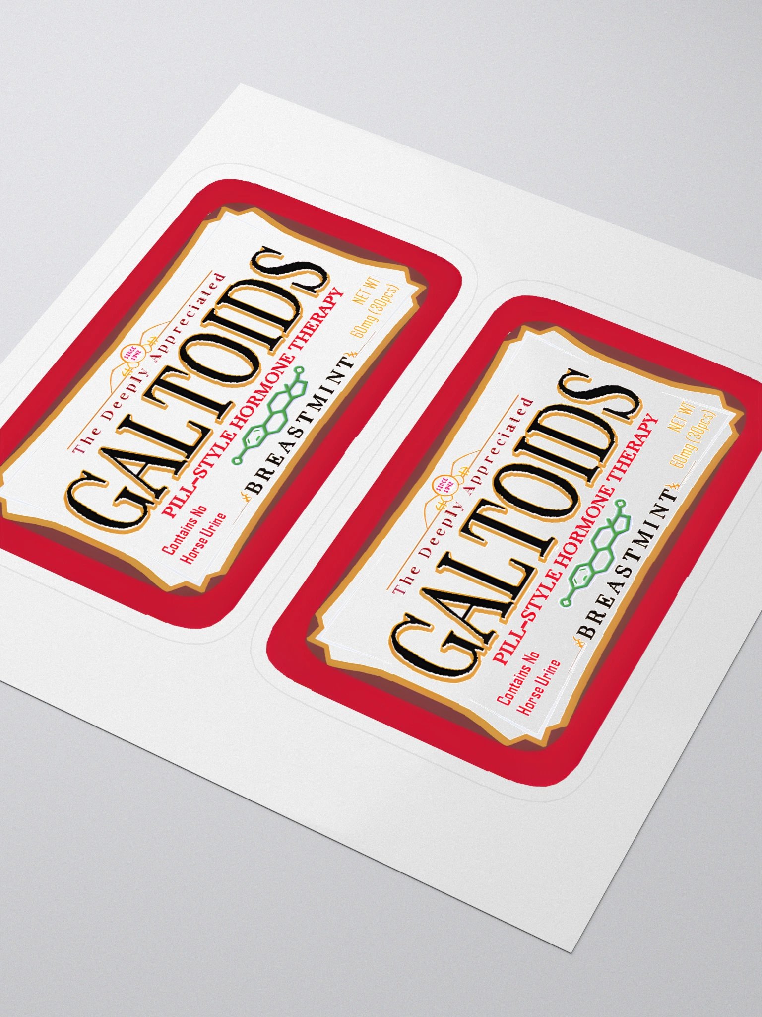 "Galtoids" Lid Stickers product image (3)