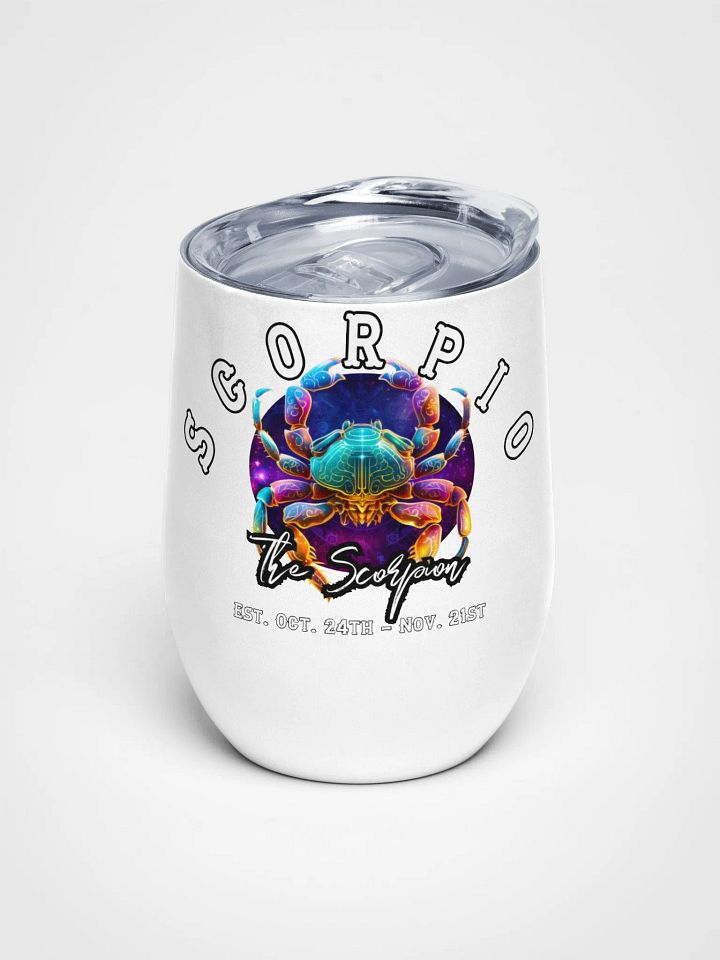 Scorpio - Zodiac Wine Tumbler product image (1)