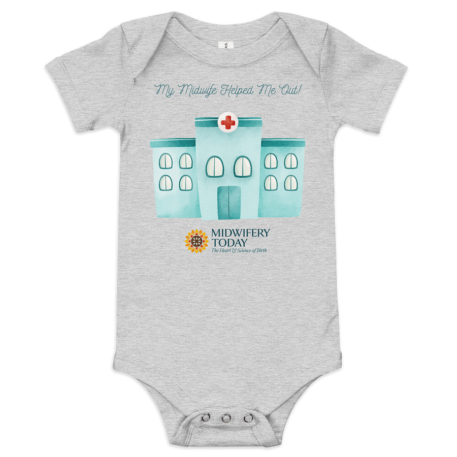 Midwife Helped Me Out Onesie - Hospital product image (3)