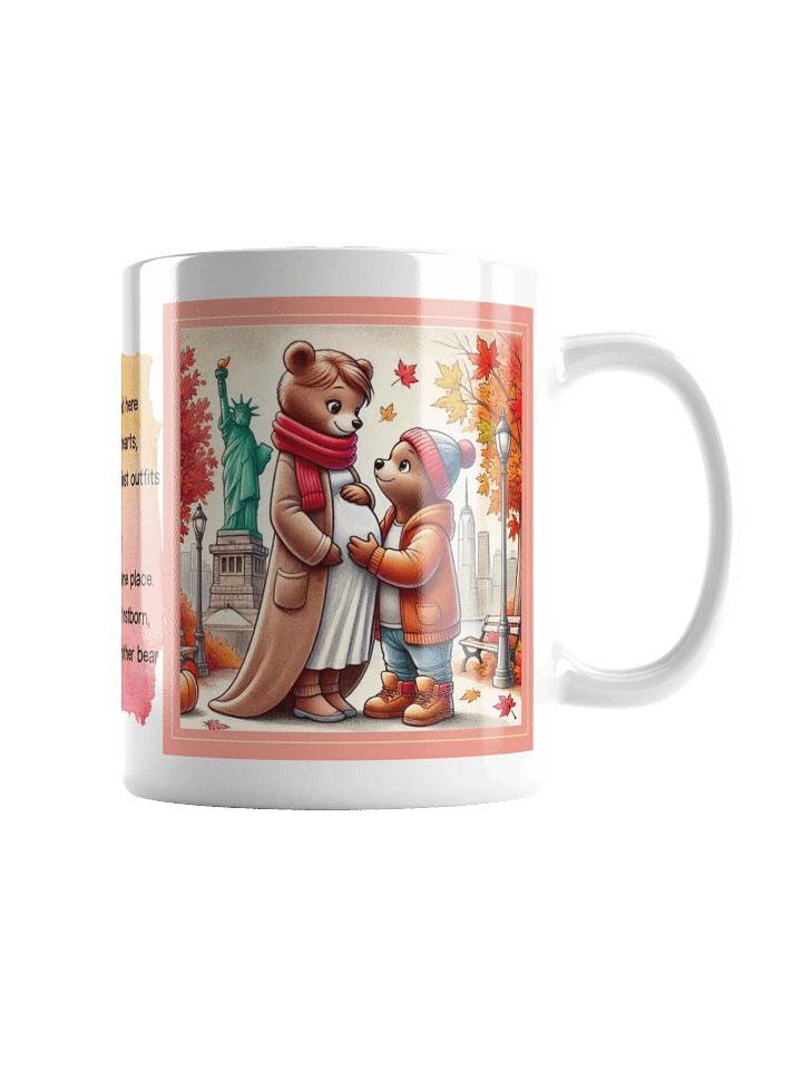 Honeymoon to Familymoon Brown Bear Mug product image (2)