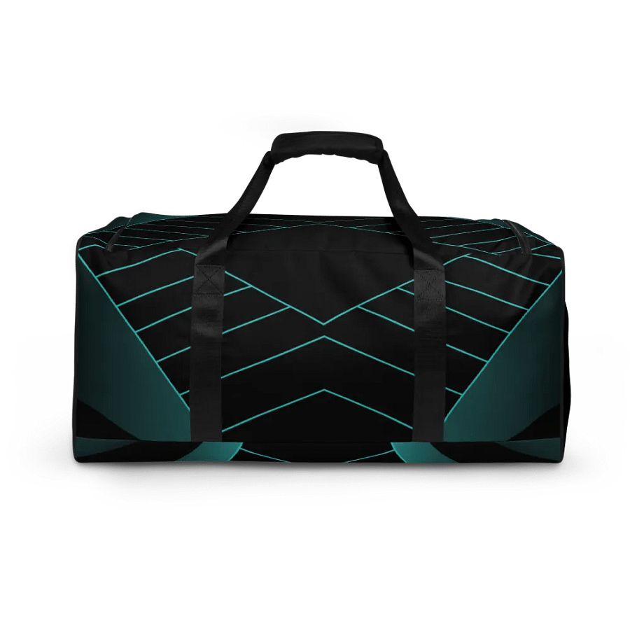 Symmetric Neon Paths Duffle Bag product image (2)