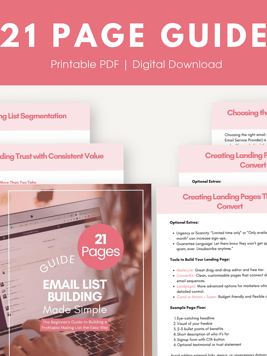 Email List Building made simple product image (3)