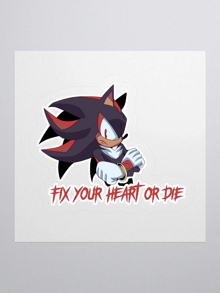 fix your heart - Shadow - sticker product image (1)