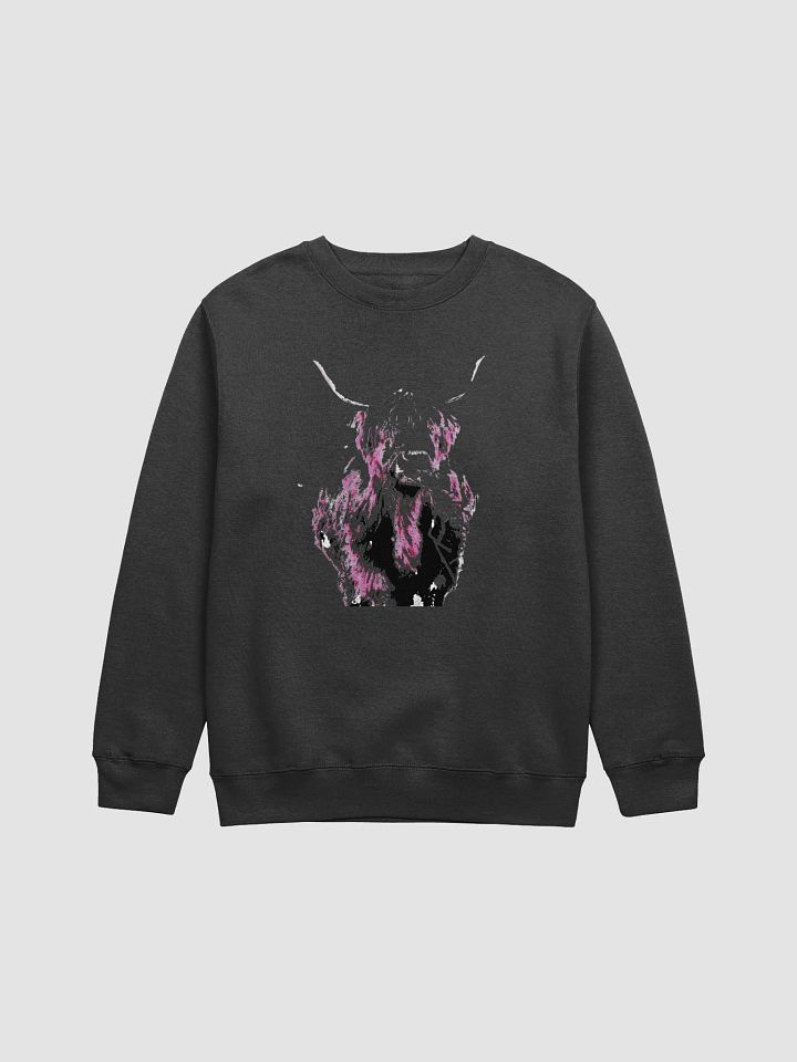 Artistic Cow Face Crewneck Sweatshirt product image (2)