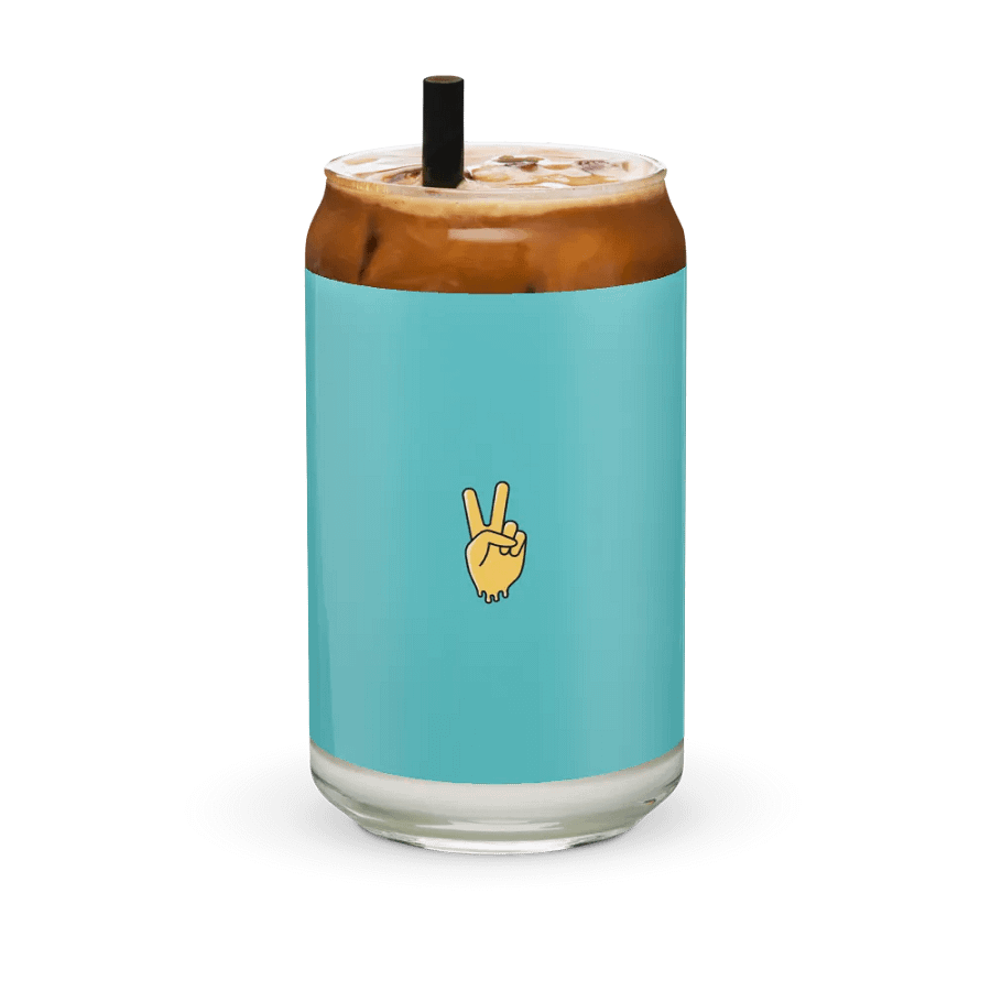 Peaceful Cheers Can-Shaped Glass product image (36)