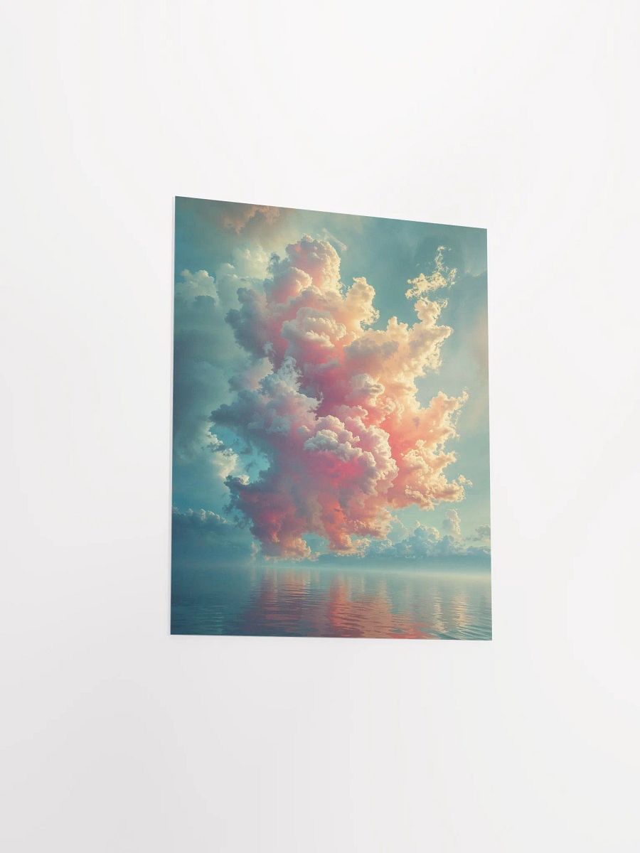 Vibrant Cloud Reflections Poster product image (18)