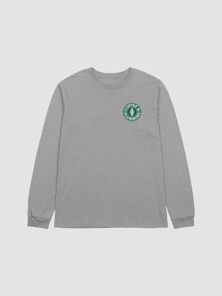 Coffee & Plumbobs Pocket Logo Unisex Long Sleeve Tee product image (6)