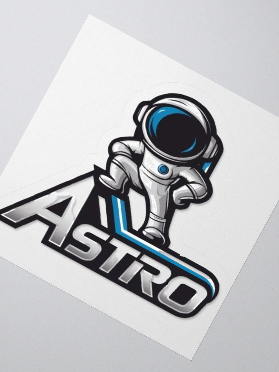 Exclusive Astro Astronaut Vinyl Sticker - Space Exploration Design product image (6)