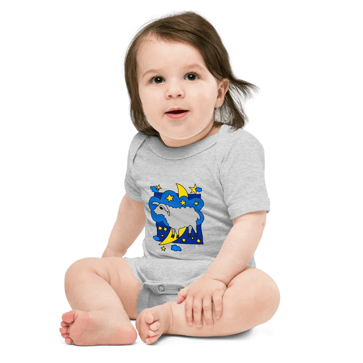 Sleepy Sheep - Baby Onesie product image (2)
