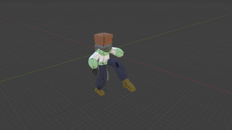 One Custom Blender Character And Rig product image (2)