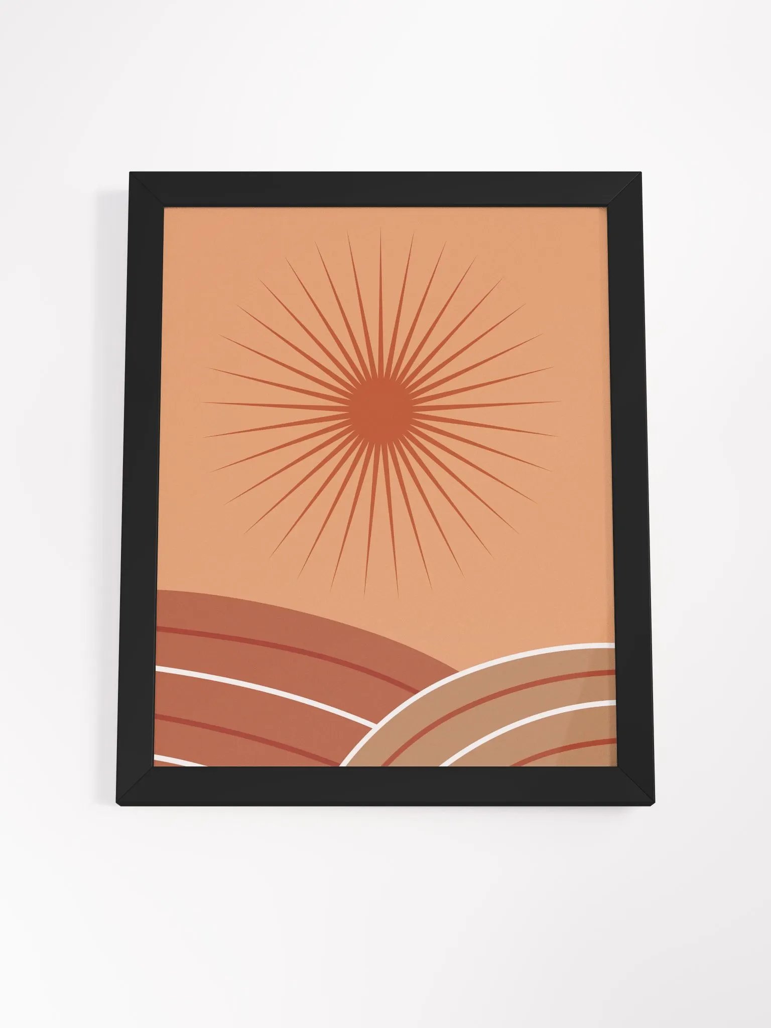 Sunburst Serenity Framed Poster product image (55)