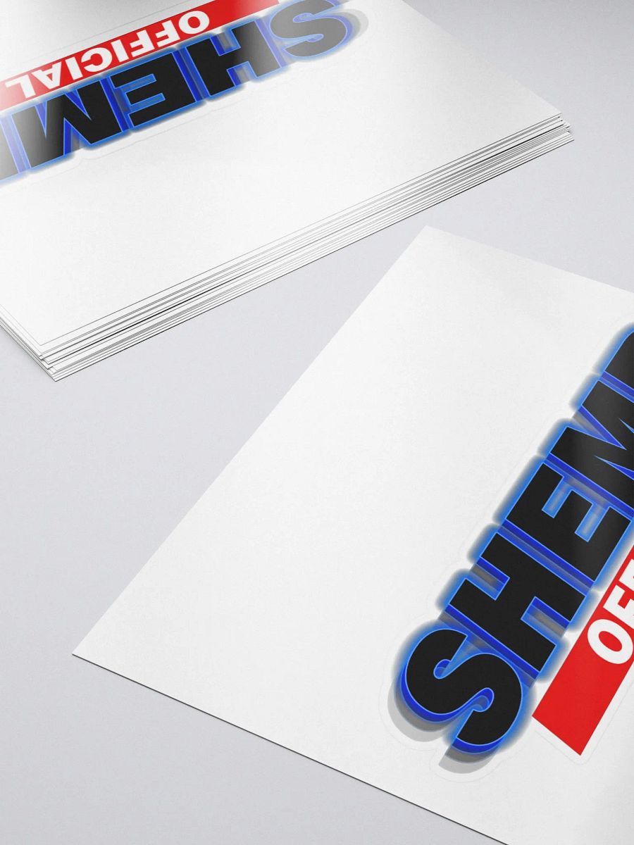 Shemp Movie Logo Sticker! product image (4)