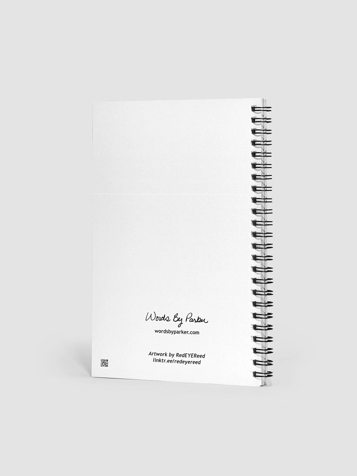 "No Words By Parker" Notebook product image (2)