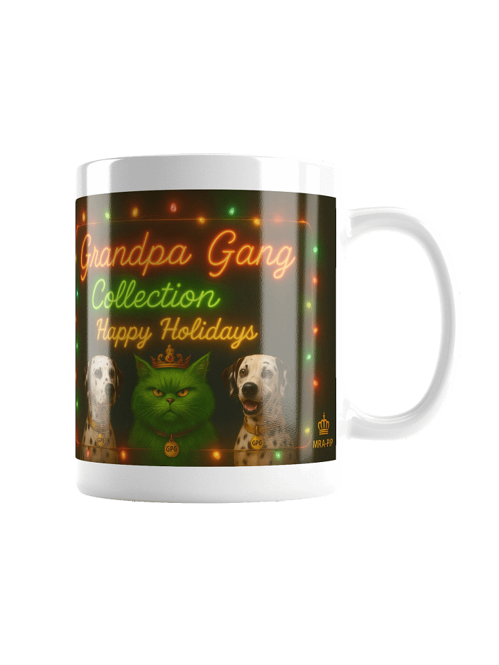 Neon Grandpa Gang Happy Holidays Mug product image (5)
