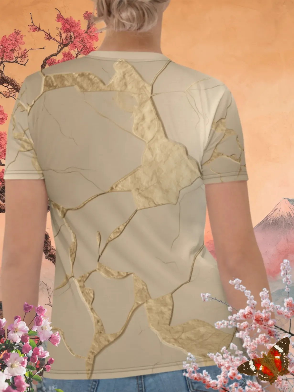 Gold Kintsugi T-Shirt product image (4)