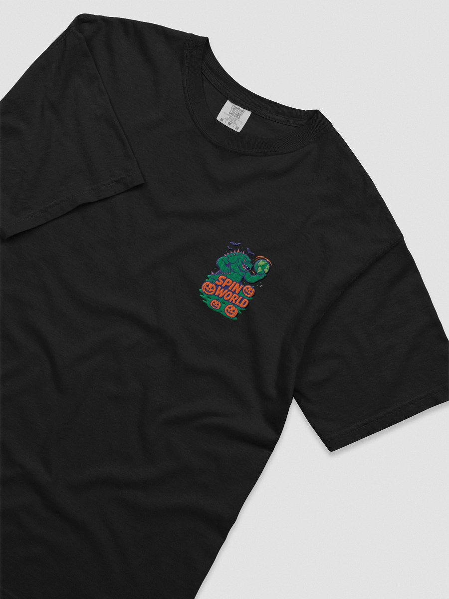 Halloween Monster Spins the World Heavyweigh T-Shirt product image (46)