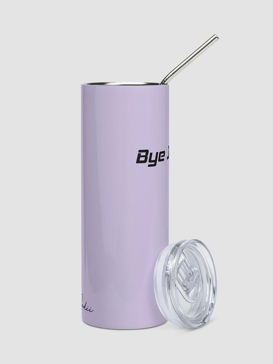 Bye Joshuah Stainless steel tumbler - Purple product image (7)