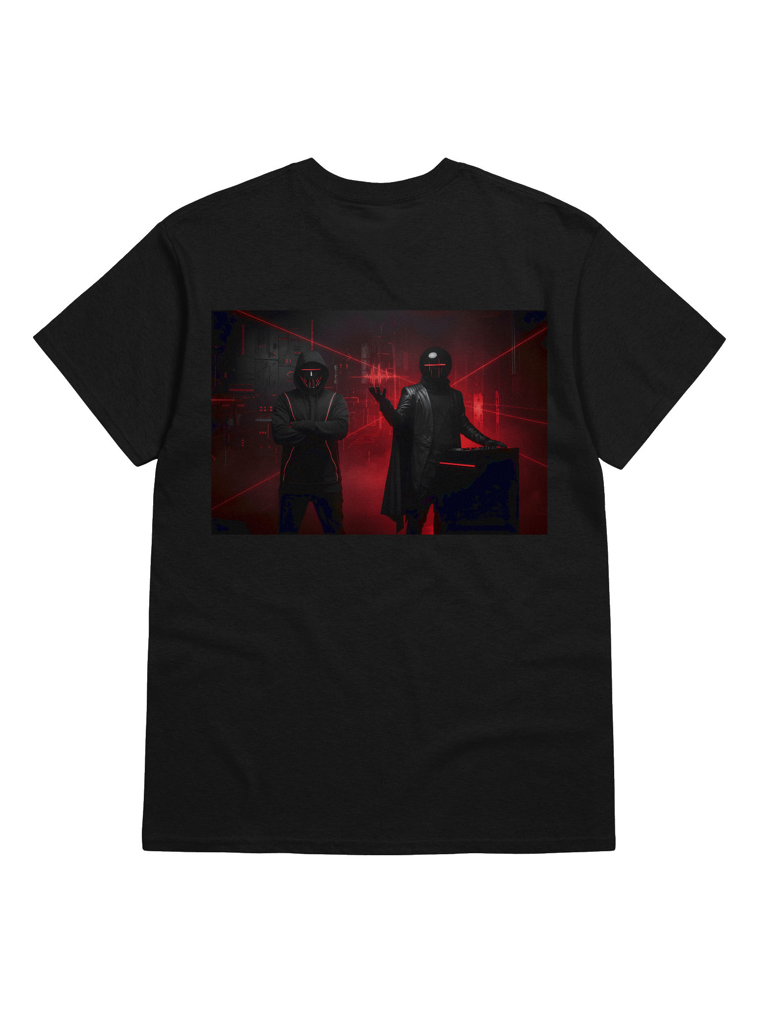 J Christopher Duality Art - Heavyweight T-Shirt - Black product image (6)