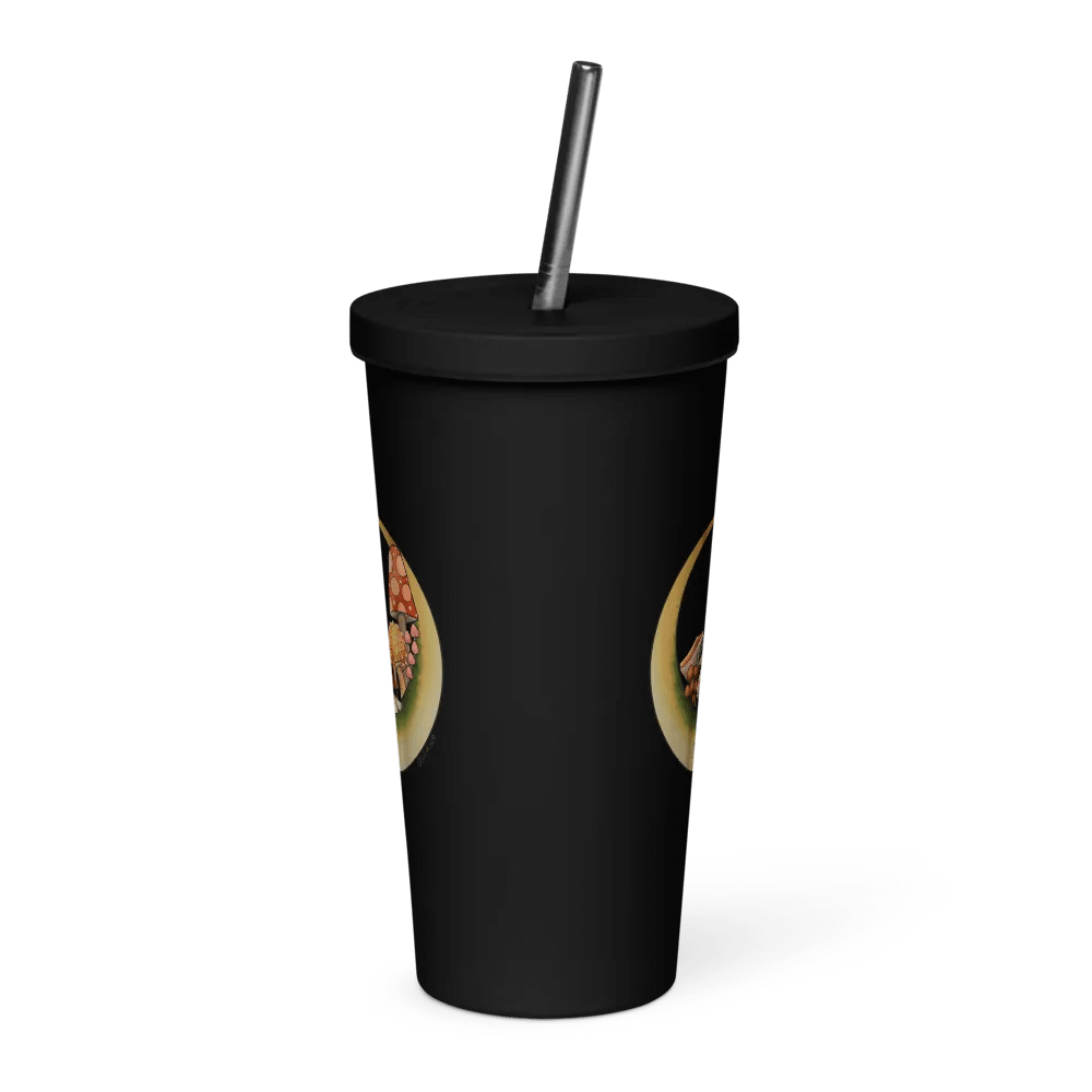Moonie Shrooms Tumbler with Straw product image (3)