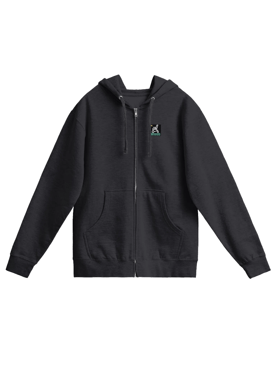 Mr. Wheels Outlined Zip-Up Hoodie product image (1)