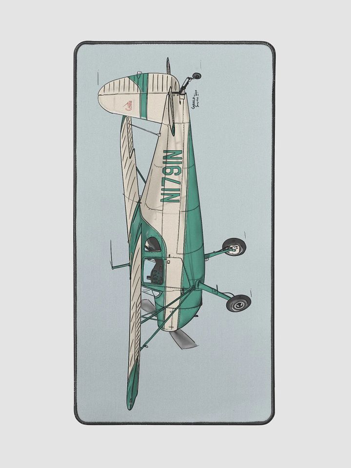 Cessna 120 Large Mousepad Perfect Pilot Gift product image (2)