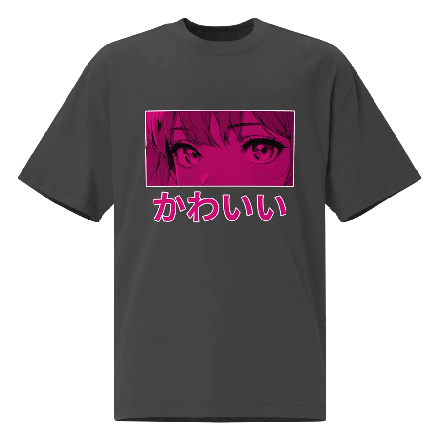 BUIII Kawaii Pink: Premium Oversized T-Shirt product image (10)