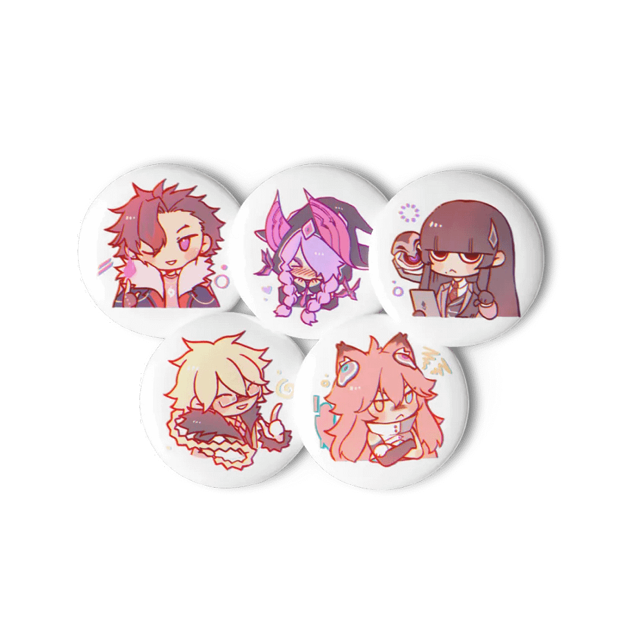 S Tier Buttons (Series 1) product image (1)