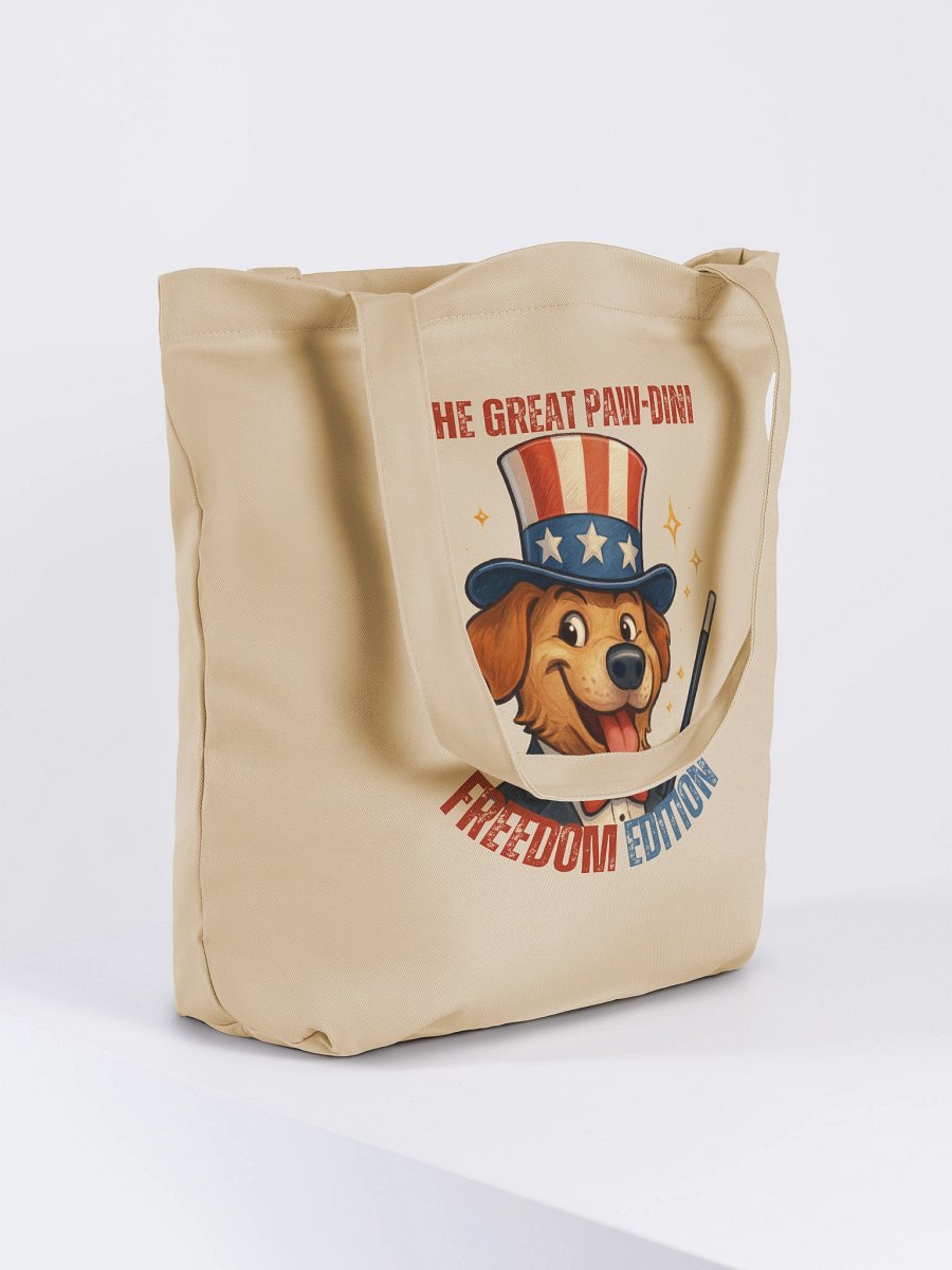 the great paw-dini: Freedom Edition tote bag product image (1)