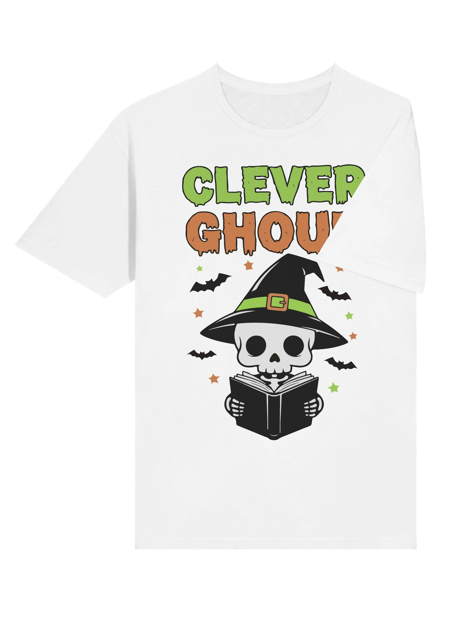 Clever Ghoul Halloween Shirt | Funny Study & Spooky School Tee product image (6)