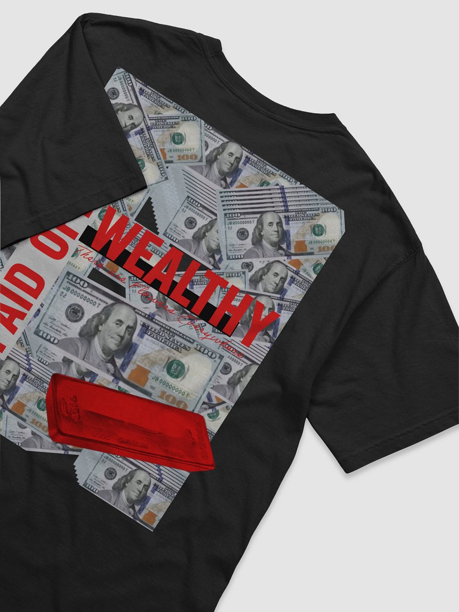 Excellent delivery Red STAMPED bar Wealthy and Paid Often T-Shirt product image (40)