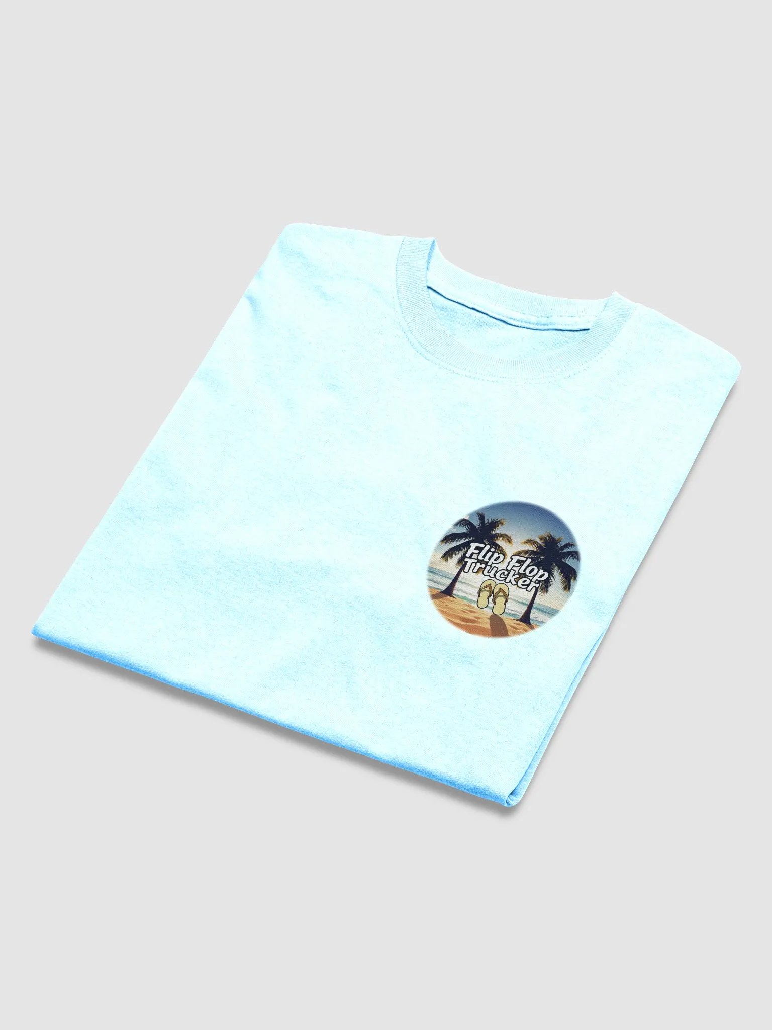 baby blue t-shirt product image (3)