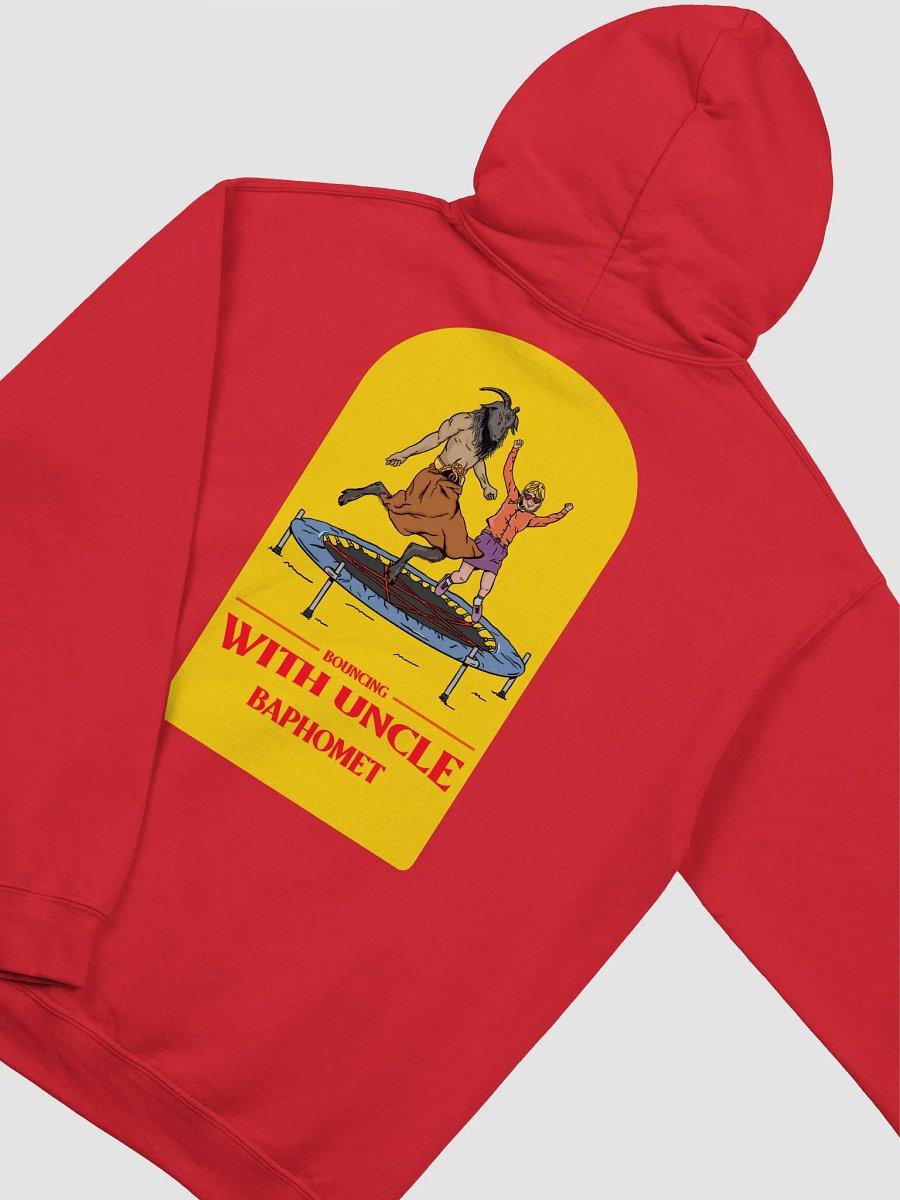Bouncing With Uncle Baphomet - Pull over hoodie product image (12)