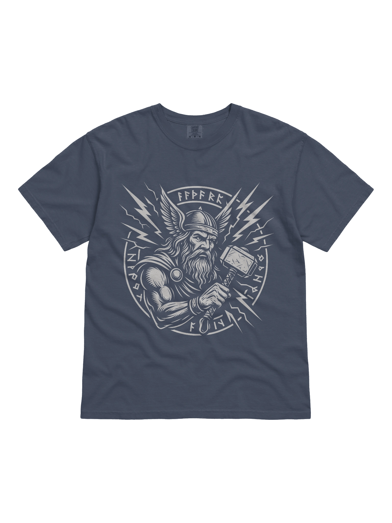 Comfort Colors Garment-Dyed Heavyweight T-Shirt – Thor God of Thunder Viking Print product image (1)