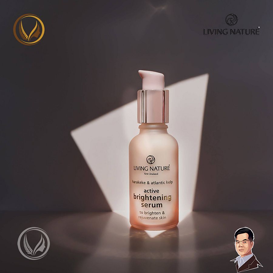 Serum dưỡng trắng da, chống lão hóa Living Nature Active Brightening Serum 30ml product image (2)