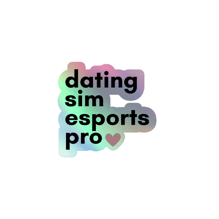 dating sim esports pro sticker product image (1)