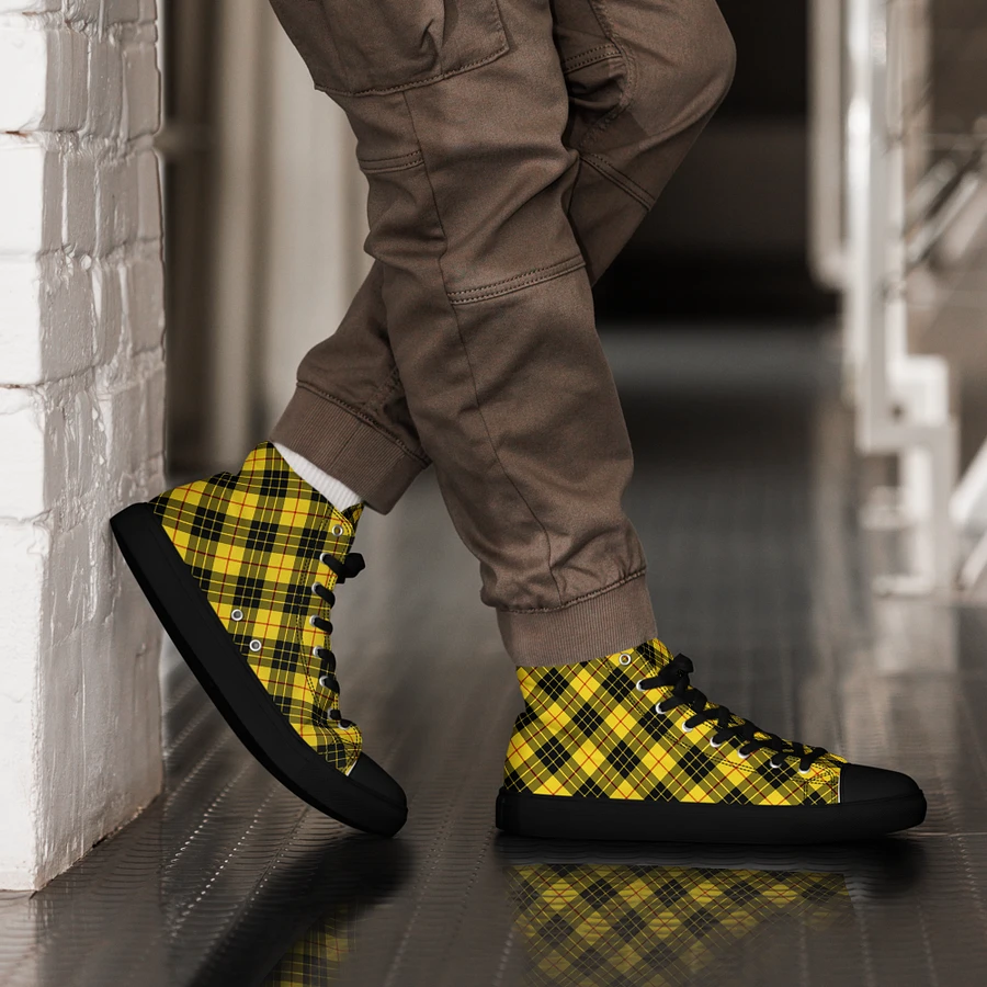 MacLeod Tartan Men's High Top Shoes product image (16)