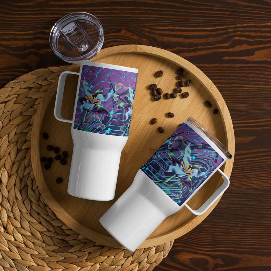 Purple mood insulated travel mug for the modern GnenZ ladies product image (12)