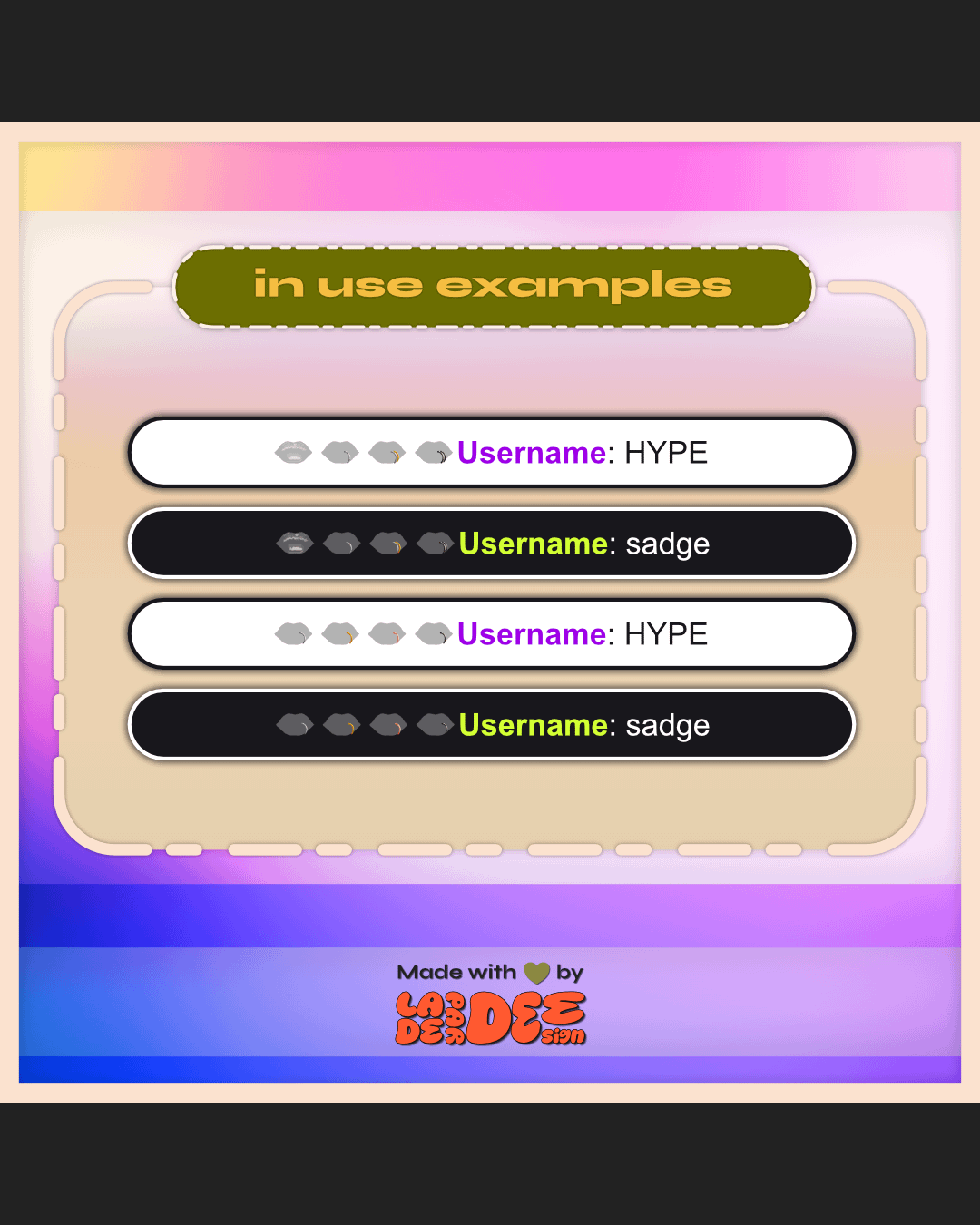 Lippie Badges [Base Set] product image (6)