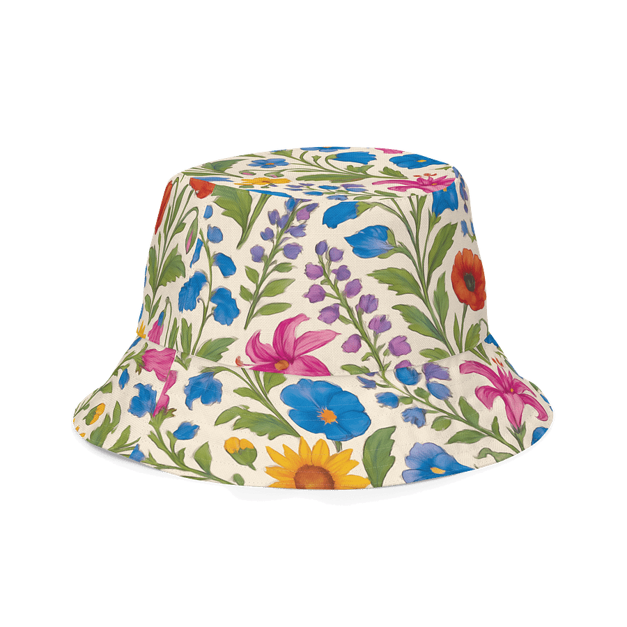 Medieval Floral Reversible Bucket Hat for Women product image (2)