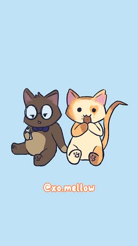 Send this to your bestie!! 🤪🥰

🔈: @carlabezanson 

#Xomellow #artofmatsu #kawaiicat #catillustration #catinfluencer #procreat...